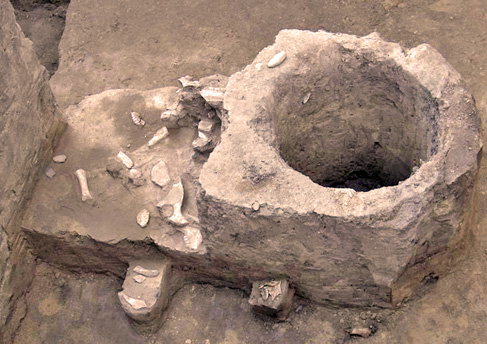Foto complex funerar epoca bronzului